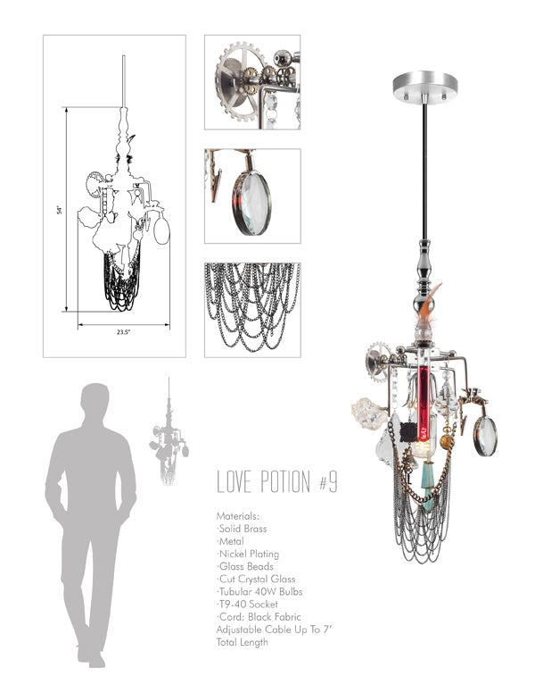 Love Potion #9 Pendant